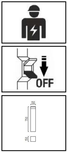 helestra Crest LED Bollard Light - FIG