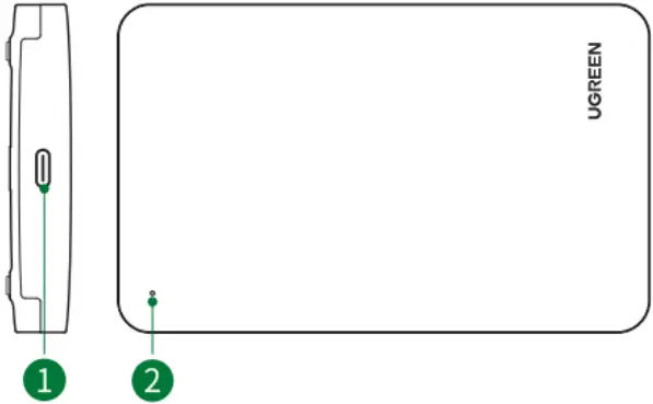 UGREEN CM300 Pocket Enclosure A01
