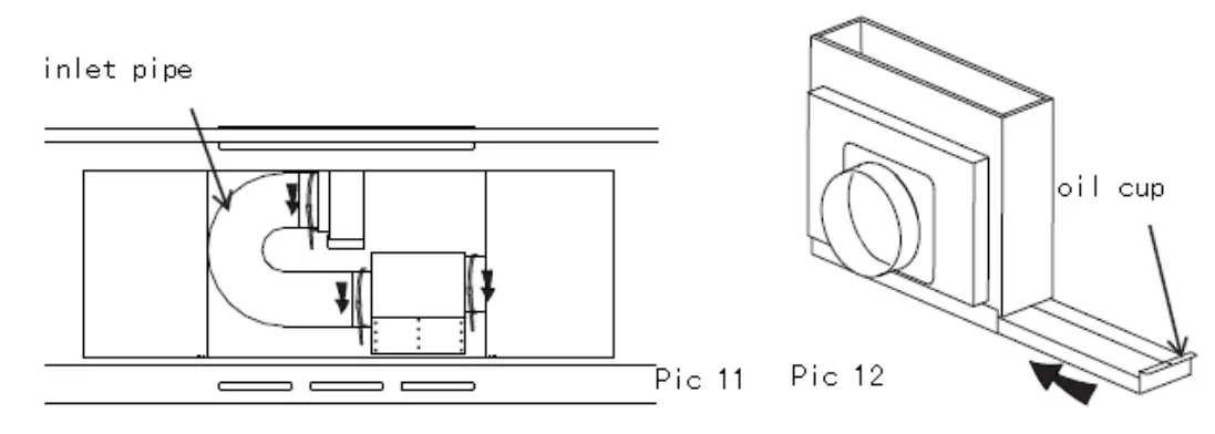 COOKOLOGY CIHDD700 70cm Induction Downdraft Cooker Hood - Assemble