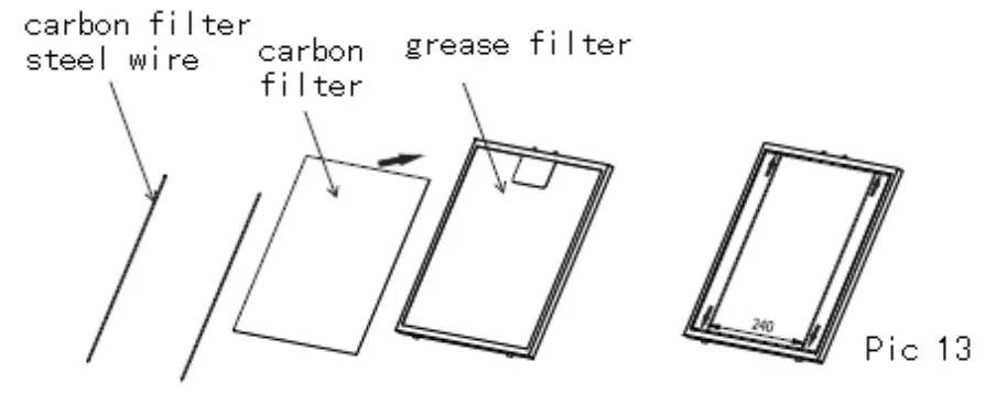 COOKOLOGY CIHDD700 70cm Induction Downdraft Cooker Hood - carbon