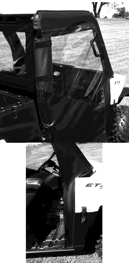 FALCON RIDGE PO 14MIDRANGER FC05 Mid Size Polaris Ranger Cab Enclosure - Fig 7