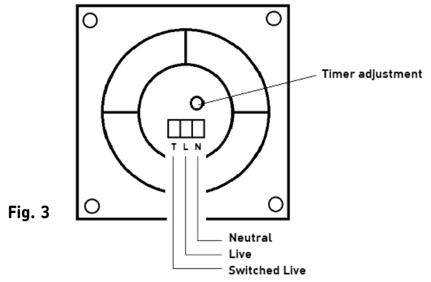 Knightsbridge EX00xx Extractor Fan mat - fig 2