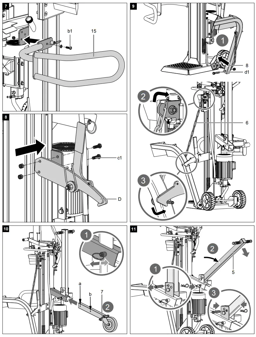 scheppach HL1350 Log splitter fig 5