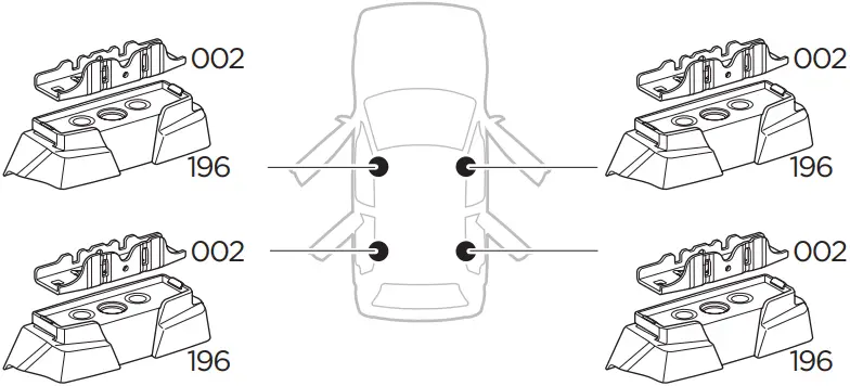 THULE 187027 Custom Fit Kit A07