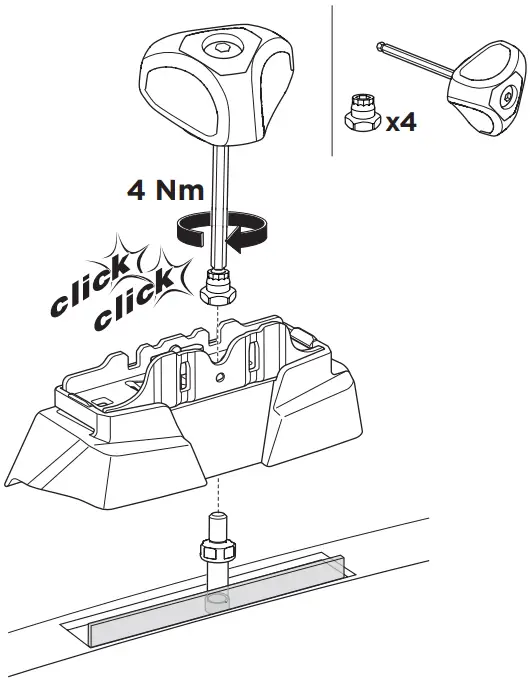 THULE 187027 Custom Fit Kit B05