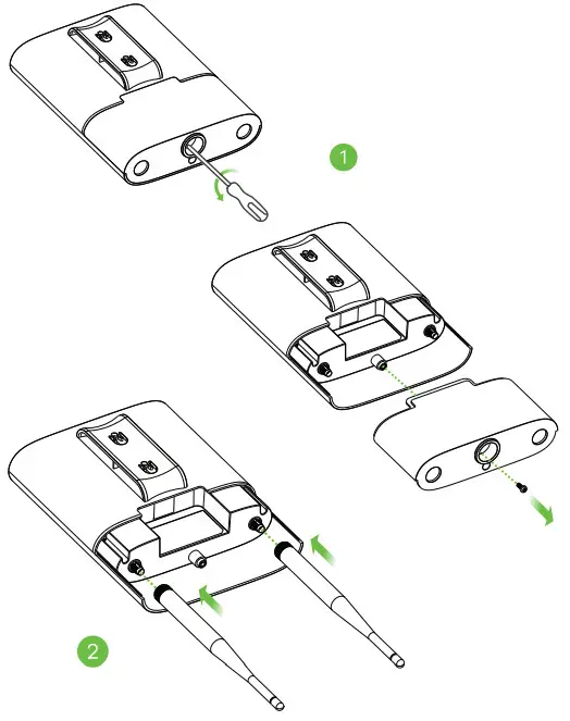ZYXEL NWA55AXE 802.11ax (Wi-Fi 6) Dual-Radio - 1