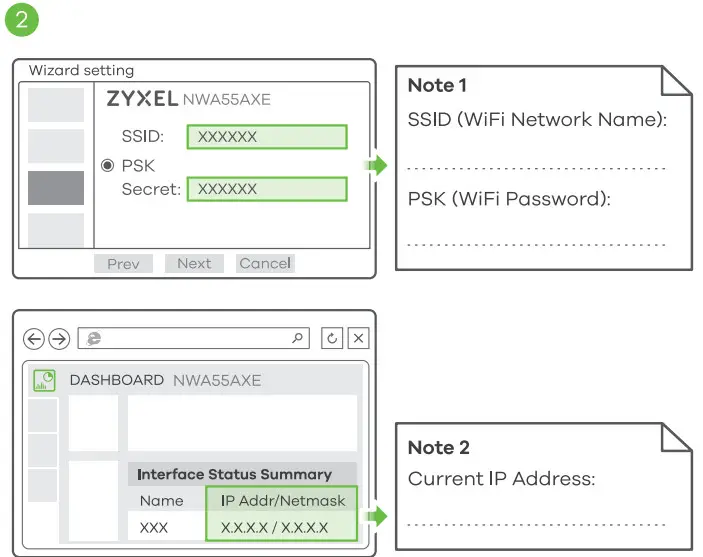 ZYXEL NWA55AXE 802.11ax (Wi-Fi 6) Dual-Radio - 13