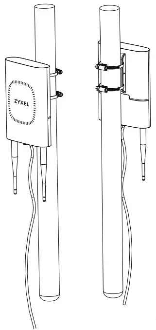 ZYXEL NWA55AXE 802.11ax (Wi-Fi 6) Dual-Radio - 16