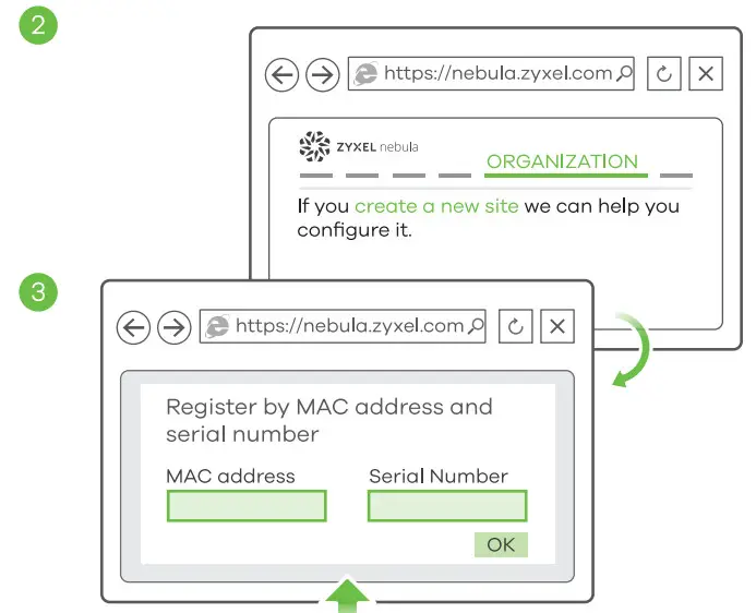 ZYXEL NWA55AXE 802.11ax (Wi-Fi 6) Dual-Radio - 6