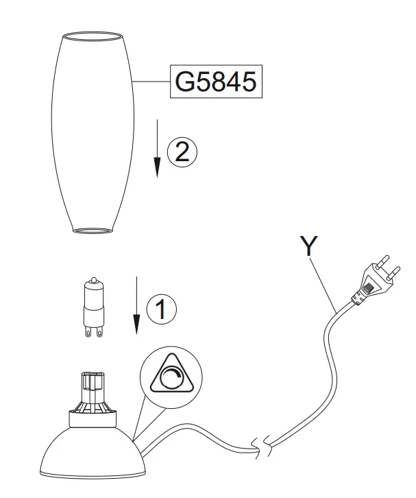 Paul Neuhaus 819287 28 Watt Halogen Table Light Silver 1