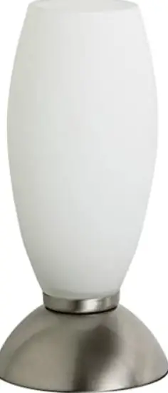 Paul Neuhaus 819287 28 Watt Halogen Table Light Silver