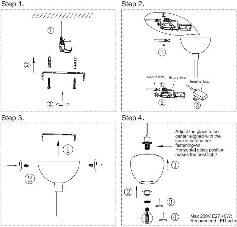 NOVA LIFE 53956 029 Interior Pendant - Figure 2