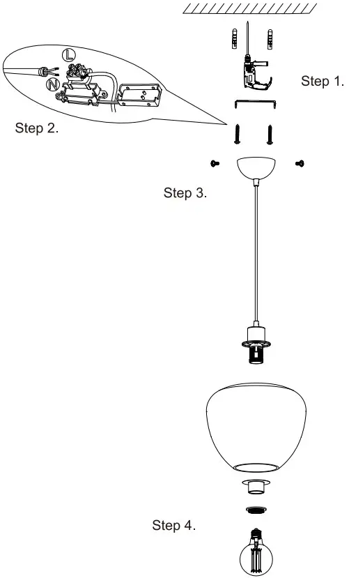 NOVA LIFE 53956 029 Interior Pendant - Figure 3