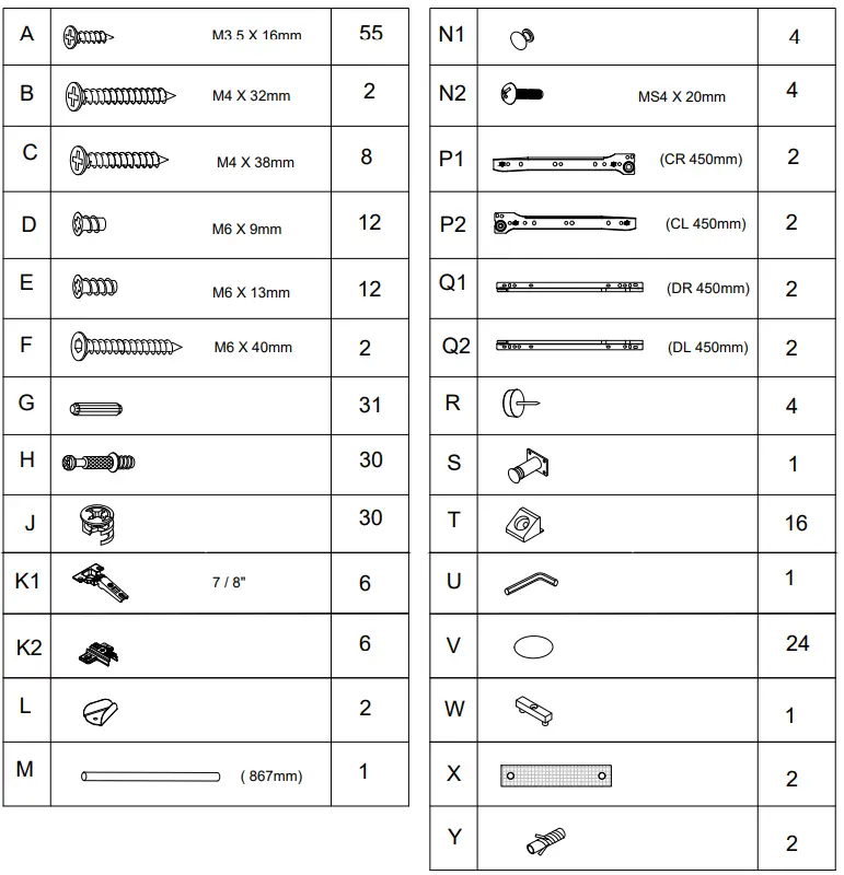 Assembly instructions