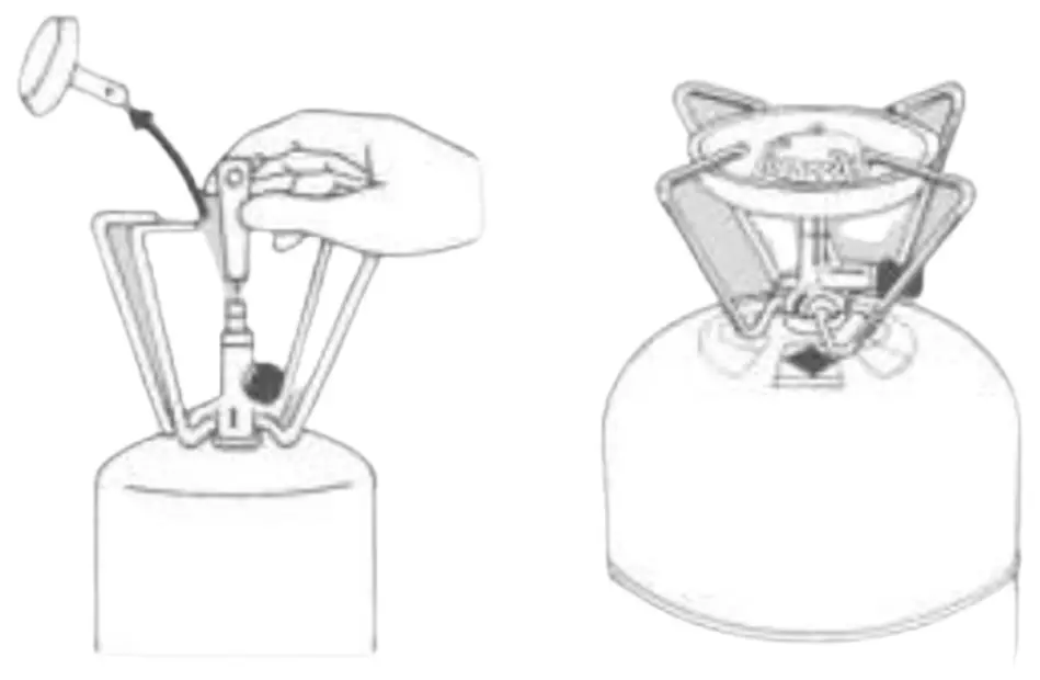 CAMPINGAZ 1 Feu R R80 Single Gas Cylinder Burner - fig3