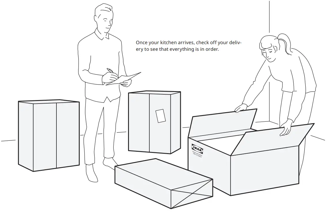 IKEA Installing New Kitchen-The step