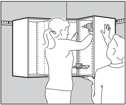 IKEA Installing New Kitchen- cabinets2