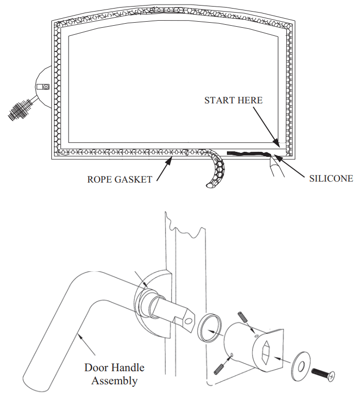 BUCK STOVE 81 Wood Stove Or Fireplace Insert - gaskets are checked