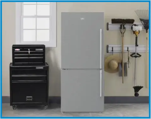 beko BFBF3018SSIM 30 Inch Bottom Freezer Refrigerator with Ice Maker - FIGURE 3