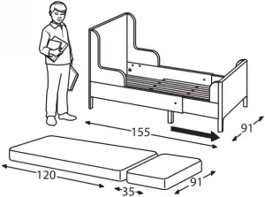 Extendable Bed 2