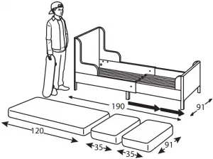 Extendable Bed 3