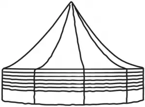 Junior beds - LEN bed canopy