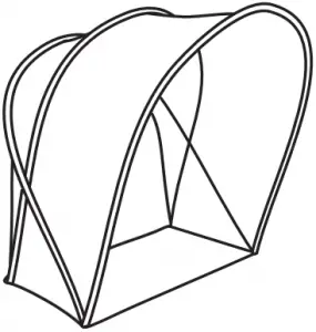 Junior beds - SUFFLETT bed tent