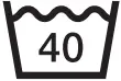 Machine wash normal 40°C A
