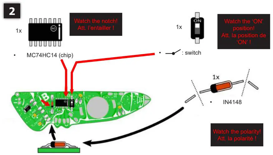 velleman WSAK207 Whadda The Conehead User Manual - How to use