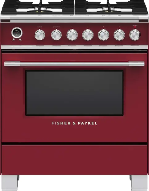 FISHER PAYKEL-OR30SCG6R1-30-Inch-Dual-Fuel-Range-Burners-Self-Cleaning