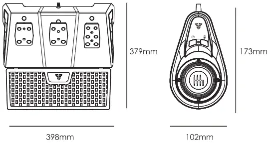 FANTECH R1 Racing Steering Wheel-fig3