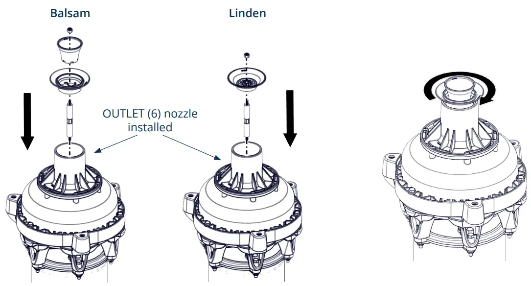 NOZZLE INSTALLATION INSTRUCTIONS