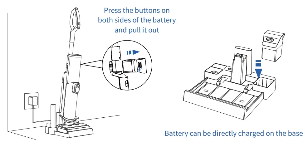 PROSCENIC F20 Wash Vac Cordless Wet Dry Vacuum Cleaner - fig 4