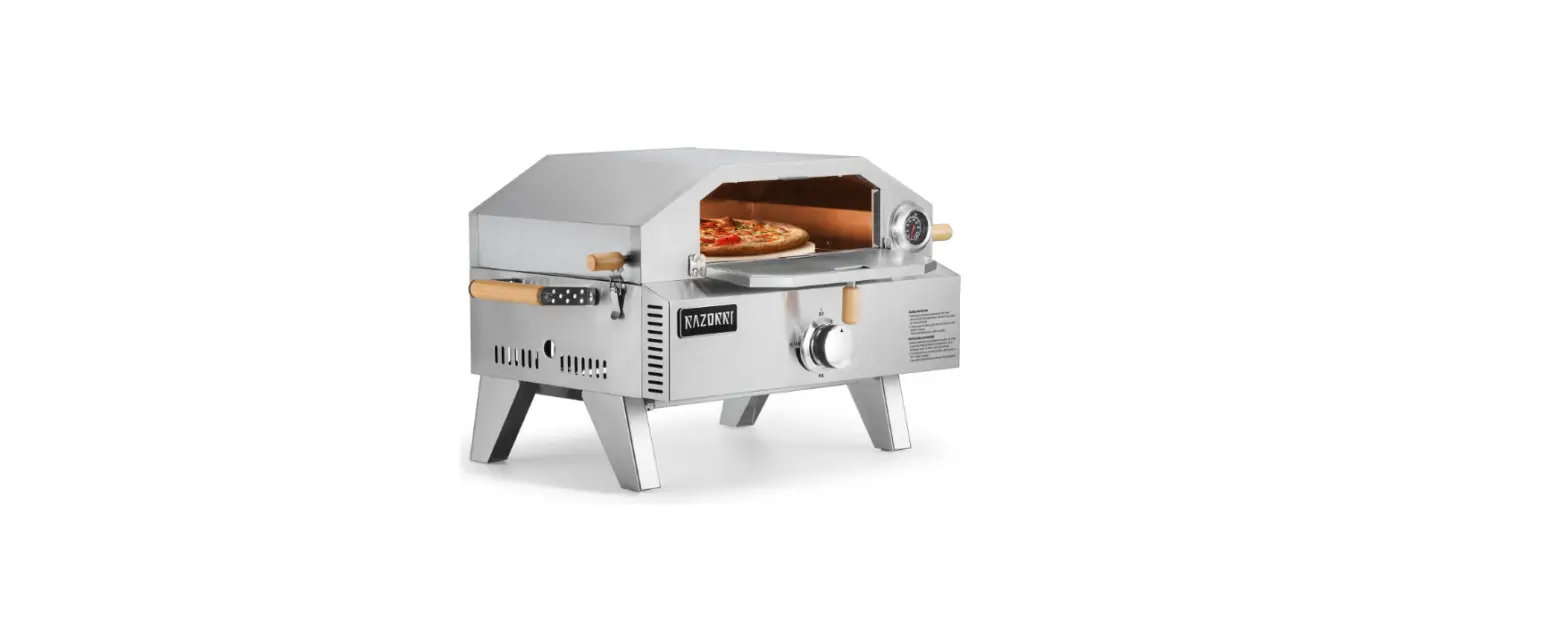 Razorri Comodo Pz12a 2-in-1 Portable Gas Pizza Oven User Manual