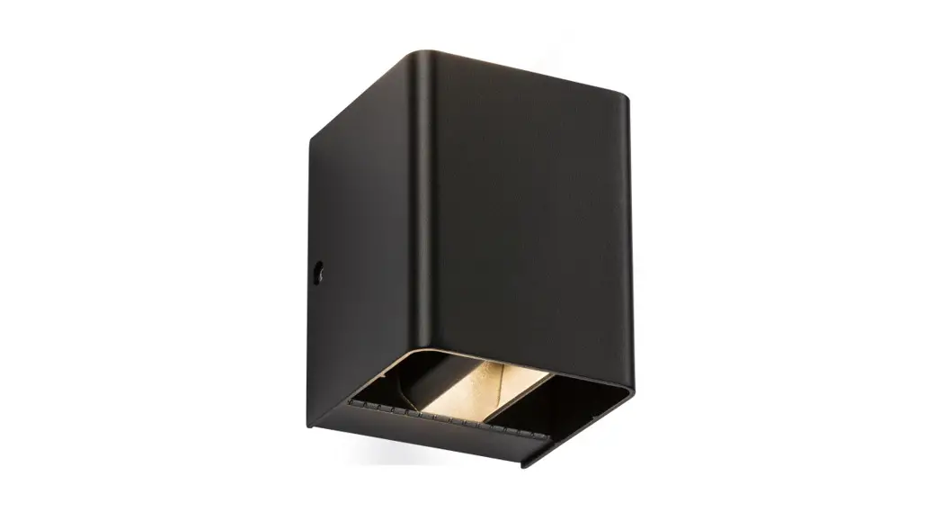 Knightsbridge Wad12a/wad12bk Down Led Wall Light 3000k Ip65 2x6w User Manual
