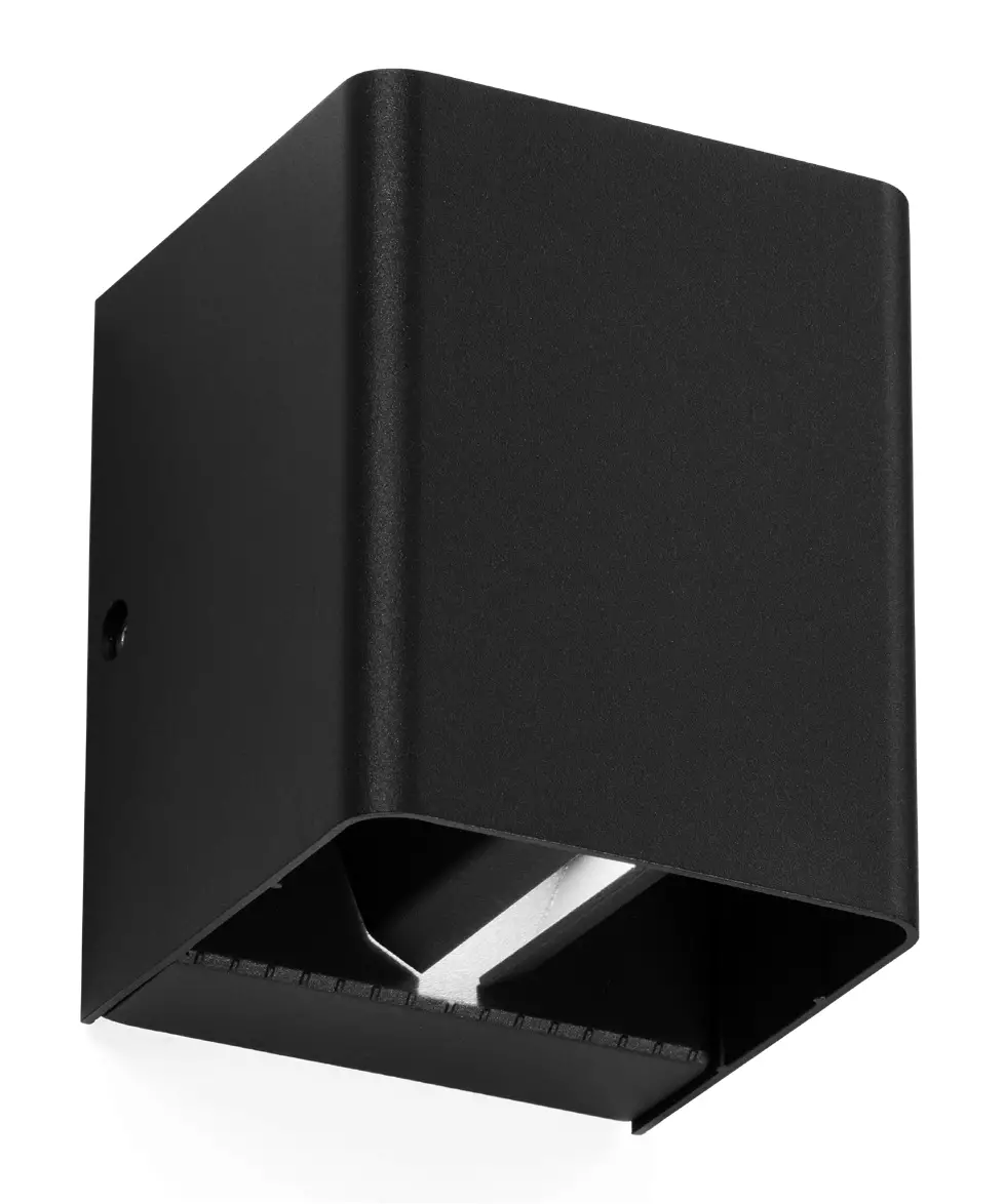 Knightsbridge WAD12AWAD12BK Down LED Wall Light 3000K IP65 2x6W