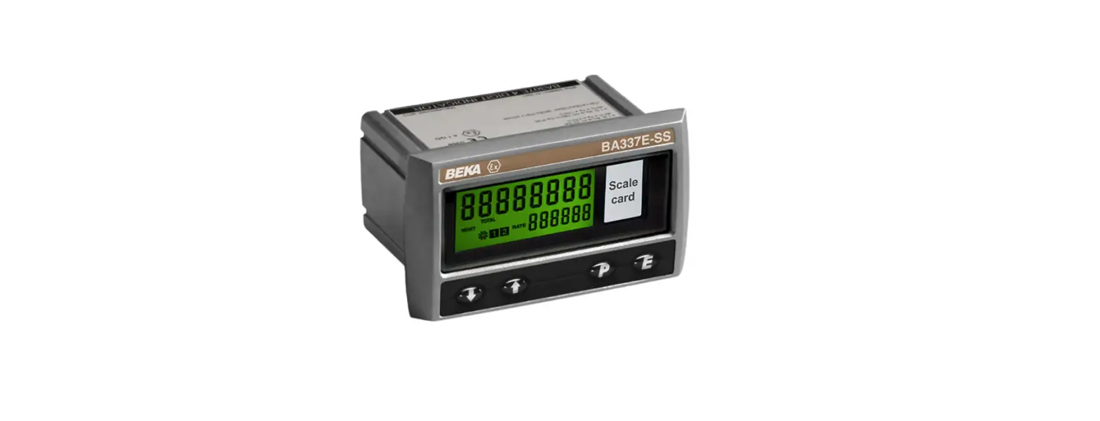 Beka Ba337e Externally Powered Rate Totaliser Instruction Manual