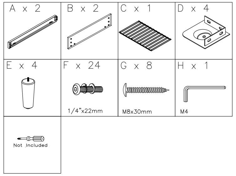ASHLEY B095-771 Furniture Vintasso Twin Upholstered Platform Bed - fig