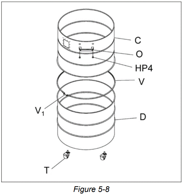 POWERMATIC PM2200HK Mobile Cyclone Dust Collector - fig 7