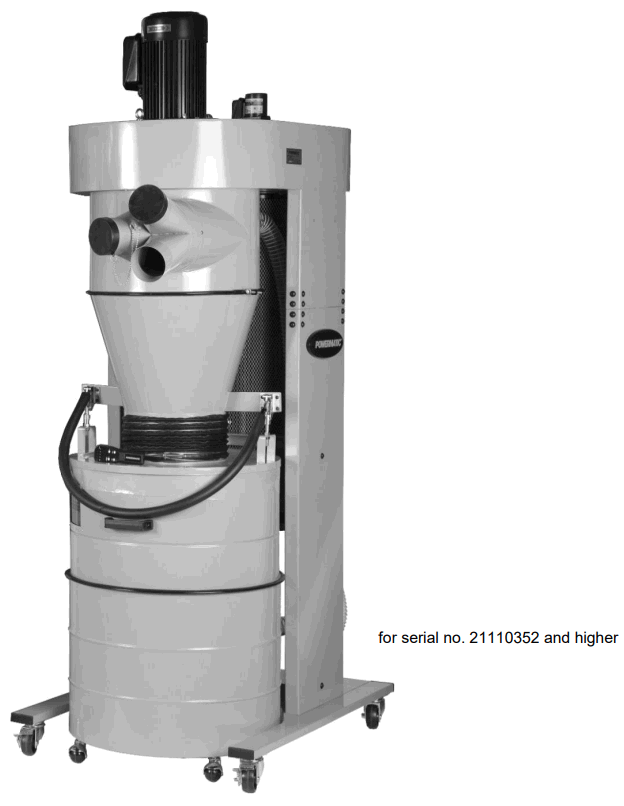 POWERMATIC PM2200HK Mobile Cyclone Dust Collector