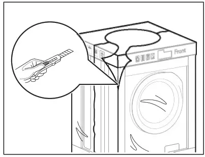 Electrolux EWF8241SS5 Washing Machine - Unpacking 1