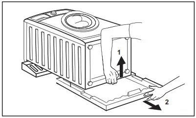 Electrolux EWF8241SS5 Washing Machine - Unpacking 5