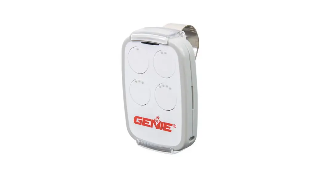 Genie Gu4t-bx 4-button Universal Remote Genie Gu4t-bx 4-button Universal Remote