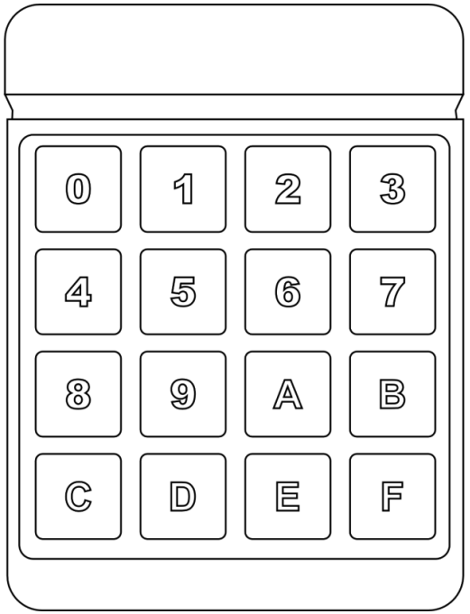 DAP D1822 Keypad for LED Control