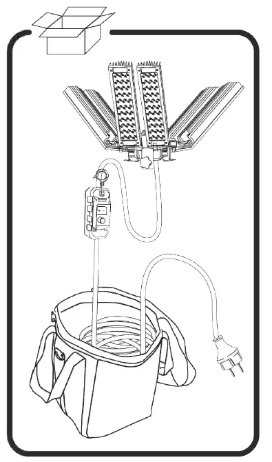 Promitto LIGHTING 360 Degree Portable Worklight 1
