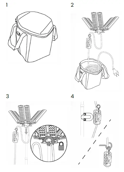 Promitto LIGHTING 360 Degree Portable Worklight 2