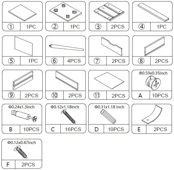 JAXPETY-Modern-Wood-Minimalist-Nightstand-Set-with-2-Drawer-2