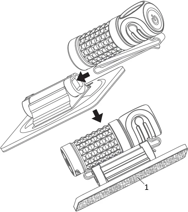 OLIGHT Perun Mini Flashlight A10