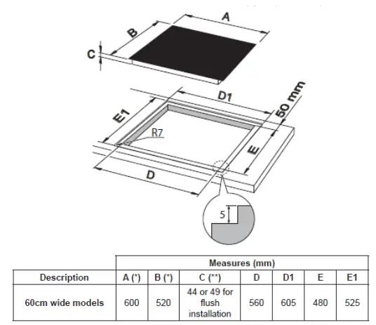 Delonghi-PVC-61-N-60cm-4-Zone-Life-Ceramic-Touch-Cooktop-FIG-5