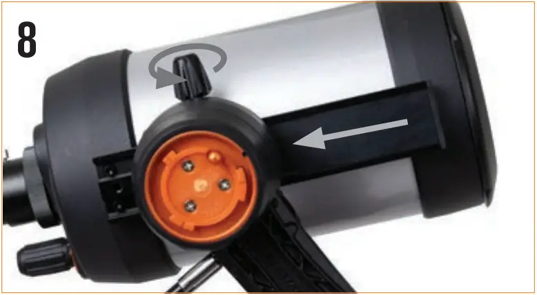 CELESTRON 22463 StarSense Explorer DX 6 Inch Schmidt Cassegrain AZ - clamp